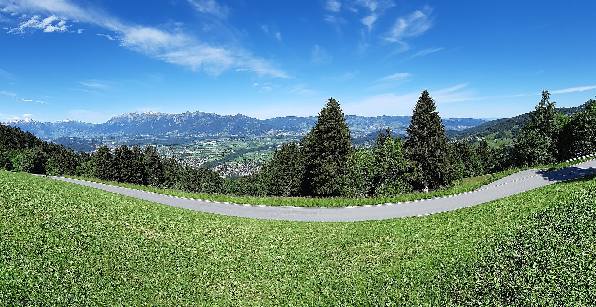Alpine valley in Austria